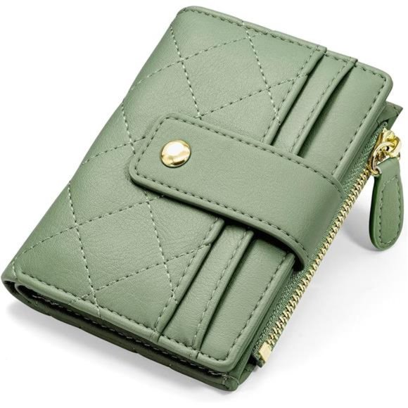 Wallet for Women, Womens Wallet Card Holder, Small Bifold RFID Blocking Purse - Picture 1 of 6